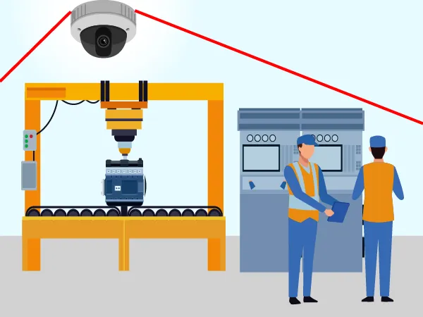 生産工場のライン管理イメージ